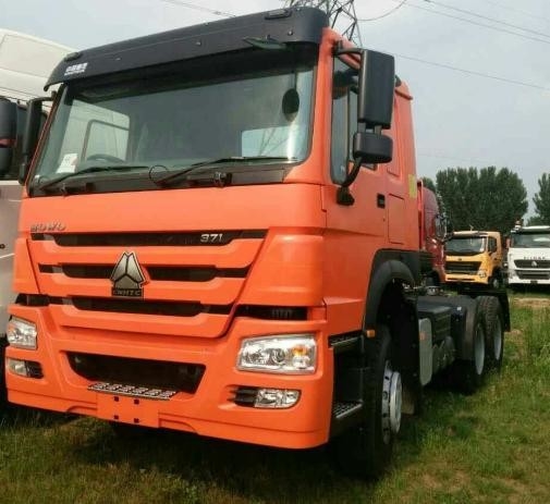 Gloednieuwe van de de Tractorvrachtwagen 6x4 van HOWO 371HP van de de Aandrijvingswijze de Tractorvrachtwagen