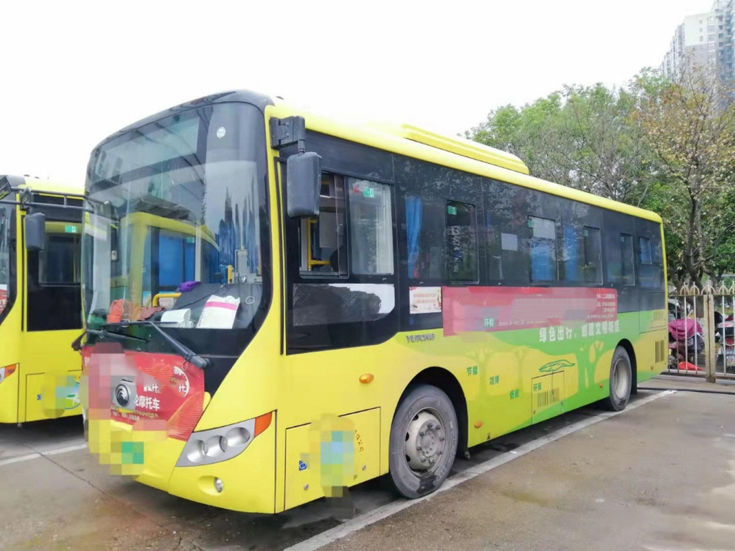 Elektrische Yutong-Bus 15 van de Stadsbus ZK6815 Toyota Hiace de Alternatieve Energiebussen en Bussen  van Seaters 53 Zetels