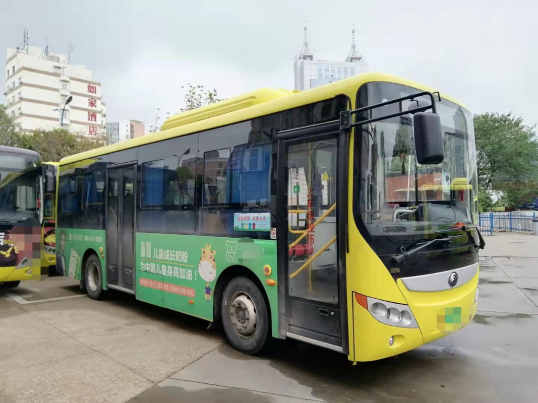 Elektrische Yutong-Bus 15 van de Stadsbus ZK6815 Toyota Hiace de Alternatieve Energiebussen en Bussen  van Seaters 53 Zetels