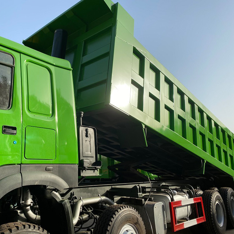 Gebruikte van de de Vrachtwagen8x4 Aandrijving van Howo Sinotruk Drump de Wijze Tweede Hand Howo 375 PK Tipper Truck