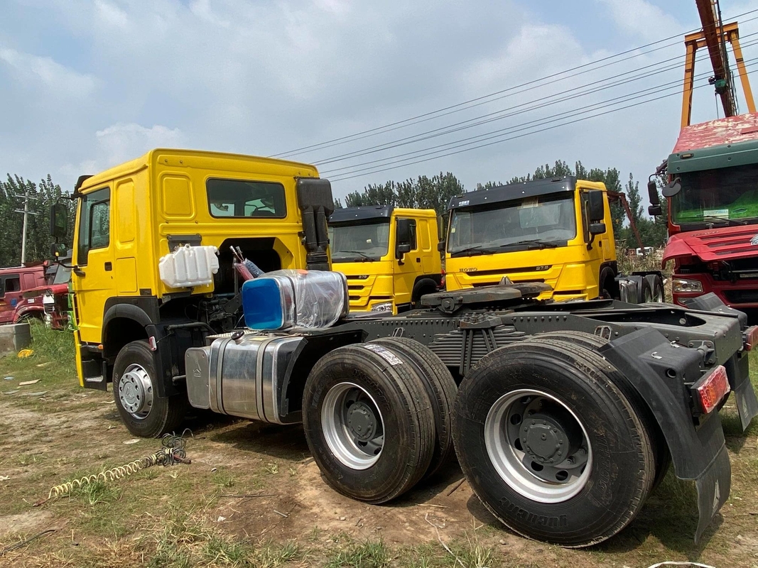 Gebruikt van de de Tractorvrachtwagen 6*4 Tweede van HOWO 375hp van de Handhowo de Tractorhoofd met Goede Voorwaarde