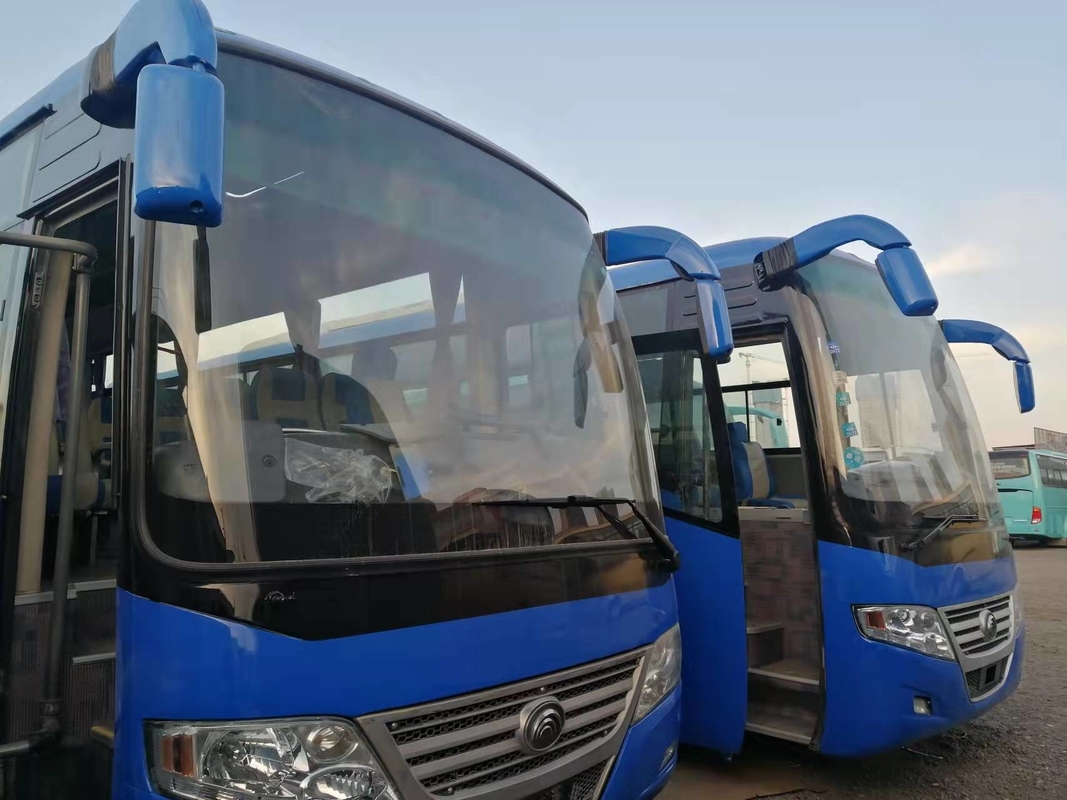 52 van de de Buszk6112d Front Engine RHD Bestuurder van zetels 2014 de Jaar Gebruikte Yutong Bus van Steering Used Coach