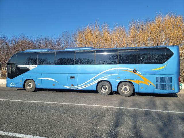 Dubbel Achteraxle bus used yutong bus ZK6148 56 Zetels 2019 Jaar WP.10
