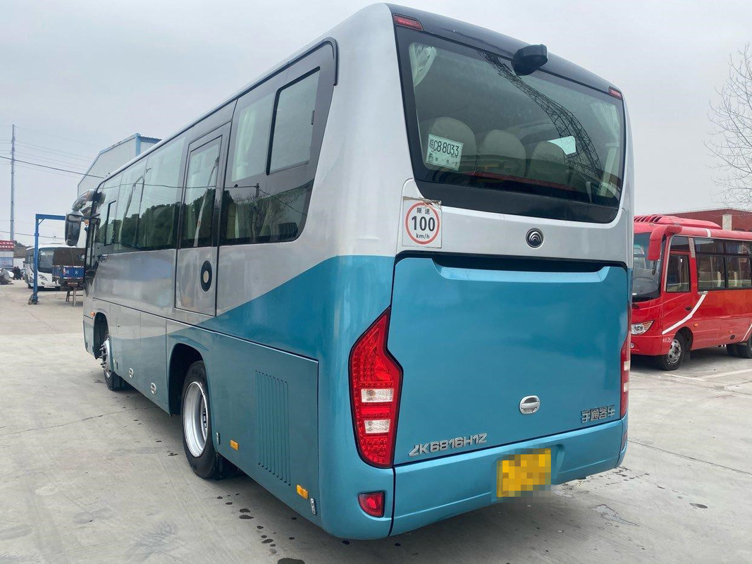 35 van de Buscompany commuter bus van de Zetels 2015 de Jaar Gebruikte Bus Zk6816 Yutong Gebruikte Achtermotor
