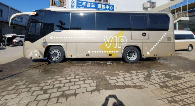 Van de de Buspassagier van busyoutong Zk6908 van de de Zetelstoerist de Tegen 38 van de de Busbus Motor van Yuchai 270kw