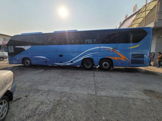 Bus Dubbel Decker Zk 6148 Youtong-Bus 56 de Busluchtkussen EURO V van de Busluxe van Zetelsyutong