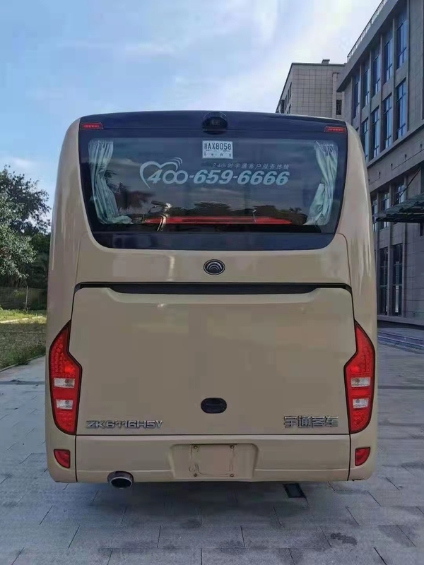 Bus 50 van de busyutong Gebruikte ZK6116 Passagier van de Busyuchai van de Zetelstoerist de Motor Dubbele Deuren