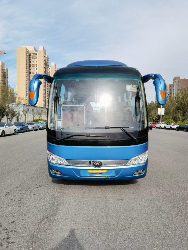 De kleine Bus Bus Used Yutong vervoert Tweede Hand 39 de Chassis van het de Motorluchtkussen van Zetels per busYuchai
