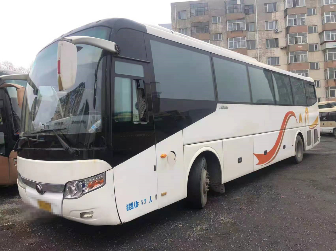 Gebruikte van de de Passagiersbus van Yutong ZK6127 Achter de Motor Linkeraandrijving van Bus 206kw 100km/H