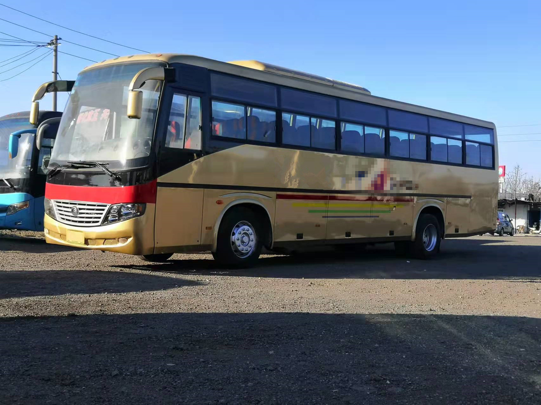 Yutongbus 53 de Seaters Gebruikte ZK6116D-Bus Bus Diesel Front Engine van de Bus Tweede Hand