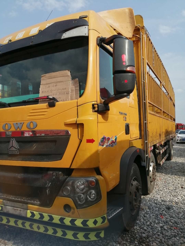 280HP de enige Rij Gebruikte van de de Vrachtwagen6*2 T5G Tweede Hand van de Ladingsstortplaats Lichte Vrachtwagen