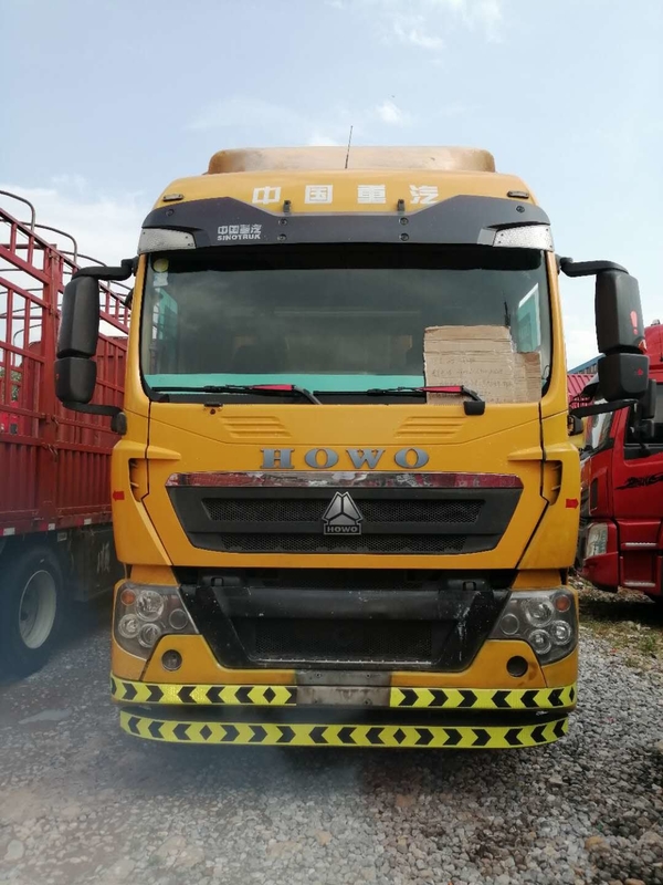 280HP de enige Rij Gebruikte van de de Vrachtwagen6*2 T5G Tweede Hand van de Ladingsstortplaats Lichte Vrachtwagen