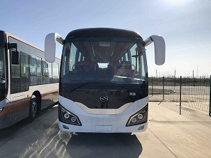 Bussen en Bussenmerk 34 van Huanghai Seater-Busvip Nieuwe de Passagiersbus van Busseat