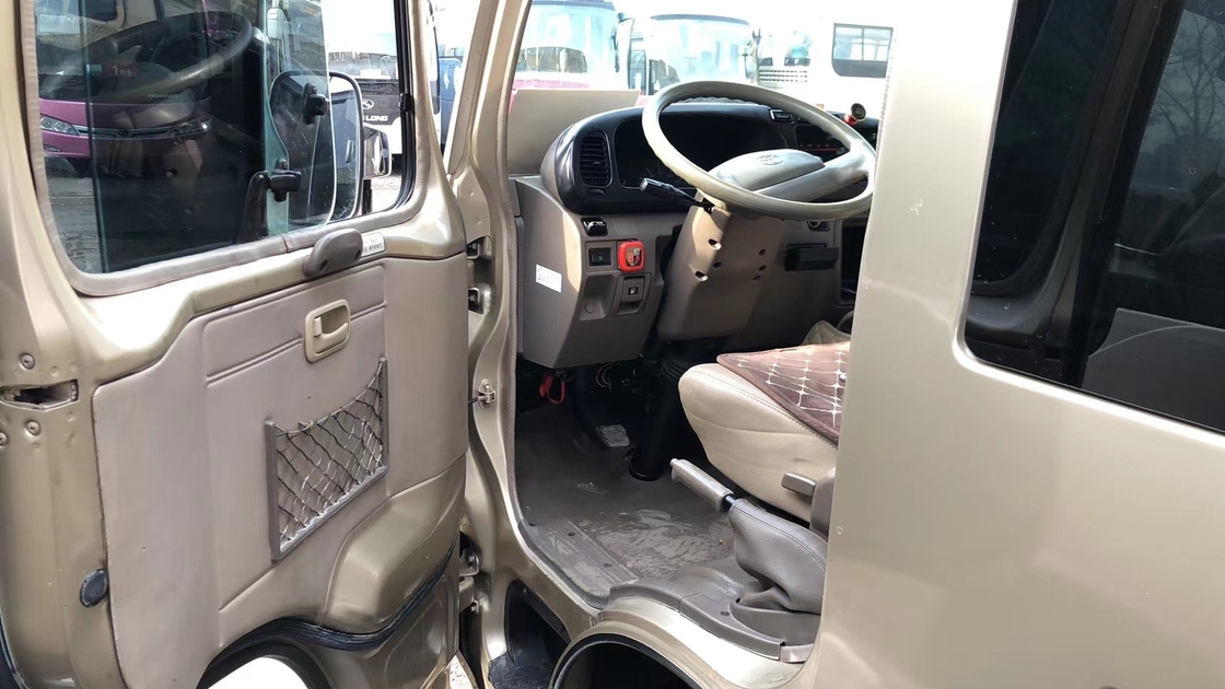 Mini Buses 23 de Deur van de Busmini school bus gasoline engine Antomatic van Seater Toyota Coster