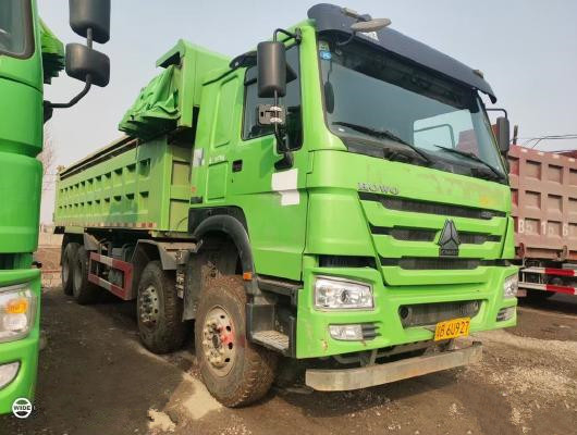 De Stortplaatsvrachtwagen 8*4 van tweede Handmitsubishi Fuso met 371hp-Motor40ton Lading voor Verkoop