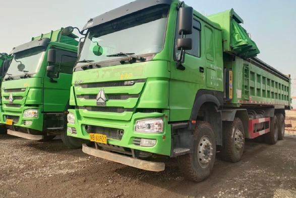 De Stortplaatsvrachtwagen 8*4 van tweede Handmitsubishi Fuso met 371hp-Motor40ton Lading voor Verkoop