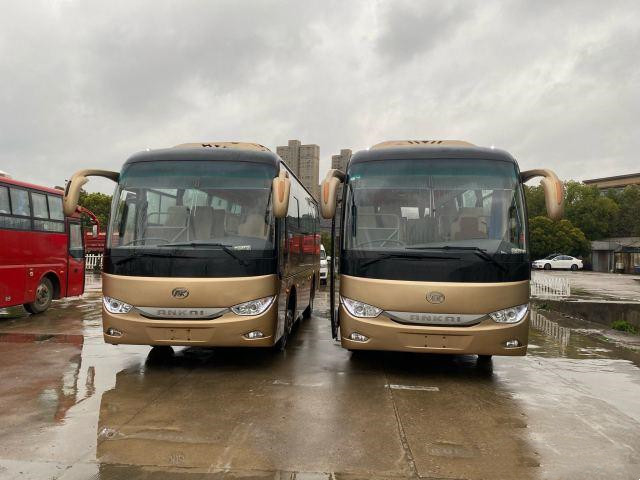 Gebruikte de Reisbus 34 van Ankai van de luxebus HFF6859 het Merkbus van Bus Luxury Seat China van de Zetelsbus