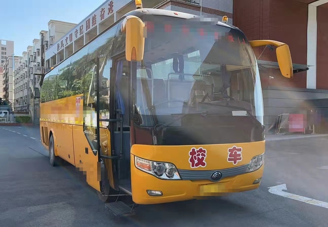 de gebruikte motor van de busbus cummins voor yutongbus 2014 jaar ZK6107 60 Zetels yutong vervoert voor Verkoop per bus