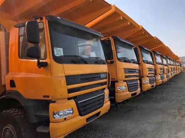 60 van de gebruikte GINAF-de handton vrachtwagen van de stortplaatsvrachtwagen 10*6 tweede voor verkoop