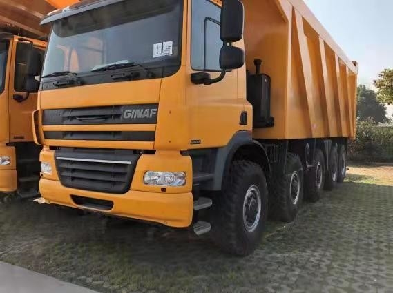 60 van de gebruikte GINAF-de handton vrachtwagen van de stortplaatsvrachtwagen 10*6 tweede voor verkoop
