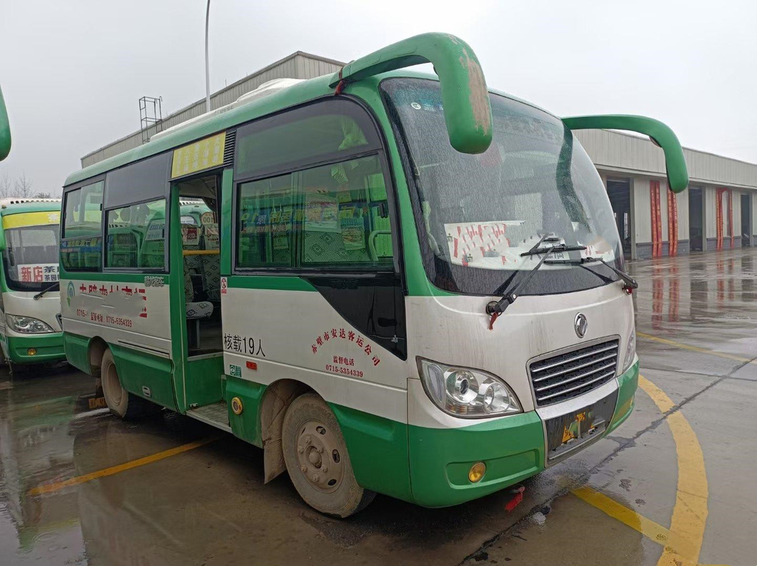 Dongfeng EQ6606 Chinees Merk Gebruikt Mini Bus 19seats 5.9m Lengte Euro V 2018