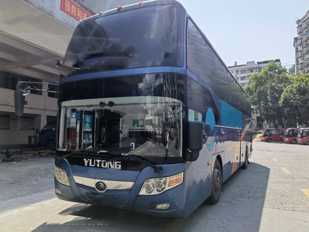 Yutong ZK6127 gebruikte van het de Deurenluchtkussen van BusBus 53seats Twee van de de Chassisluxe de Tweede Handbus