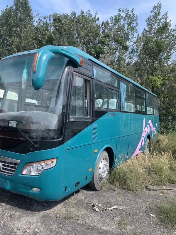 39 Zetels ZK6932d Gebruikte Yutong vervoeren de Leiding van Tweede Handfront engine used coach bus RHD per bus