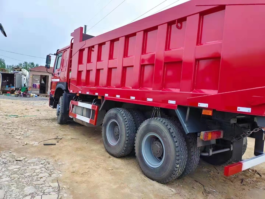 Van de de Hand de Chineesvrachtwagen 6*4 8*4 van Howotipper truck used dumper 371/375hp Tweede Rechtse Aandrijving