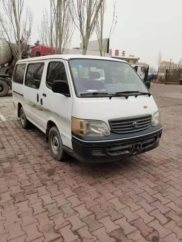 12 de zetels Benzine Gebruikte Hiace vervoeren de 2de Bus van het Jaartoyota Hiace van Handmini bus 2008 per bus