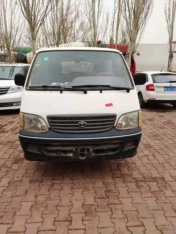 12 de zetels Benzine Gebruikte Hiace vervoeren de 2de Bus van het Jaartoyota Hiace van Handmini bus 2008 per bus