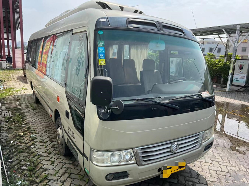 34 de zetels gebruikten Onderlegger voor glazen Bus Gebruikt Mini Bus XML6809 met Elektrische Motor Linkerleiding