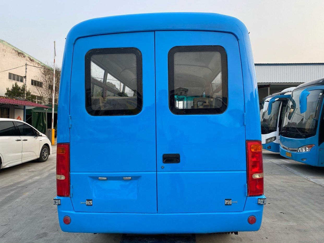 Gebruikte de Motor Euro Linkeraandrijving 4 van Mini Van 136hp DongF EQ6600 17seats Yuchai