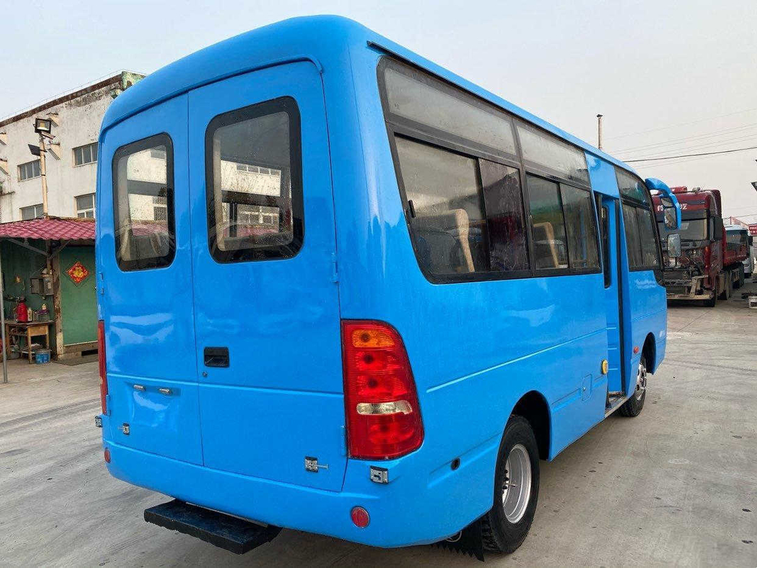 Gebruikte de Motor Euro Linkeraandrijving 4 van Mini Van 136hp DongF EQ6600 17seats Yuchai