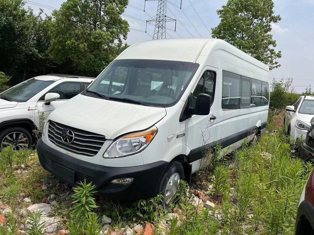2017 Jaar 17 Zetels Gebruikte JAC Bus Gebruikte Mini Bus Diesel New Stock-Bus in goede staat