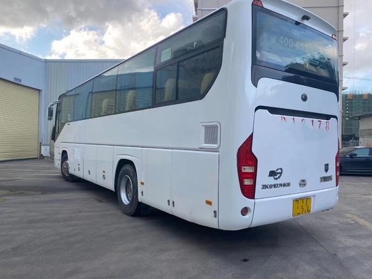 Dubbele Deuren Gebruikte Yutong-Bus45seats Yuchai Dieselmotor RHD ZK6107