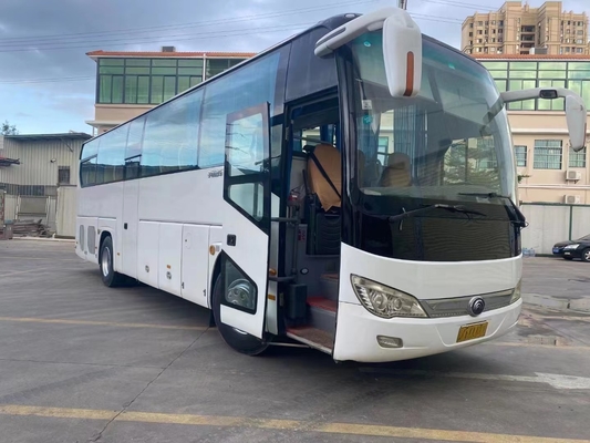 Dubbele Deuren Gebruikte Yutong-Bus45seats Yuchai Dieselmotor RHD ZK6107