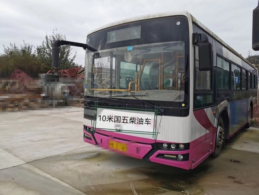 12m van de Diesel van de de Motorluxe van 30 Zetels de Hengtong Gebruikte Bussen Achterbus Stadsschool