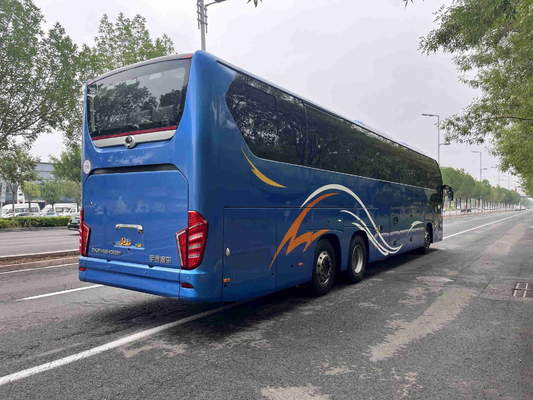 Dubbele Achter de Motorbus 56 van Decker Bus Sightseeing Yutong ZK6148 de Handbestuurder van Seat Leftt