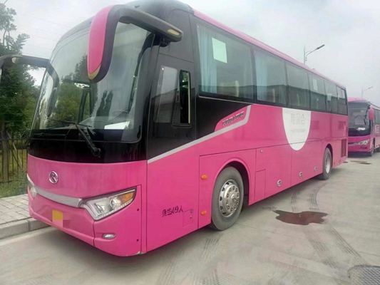 De achtermotor gebruikte Bus Buses 49 de Toerist Kinglong XMQ6112 van de Zetelslhd Dieselmotor