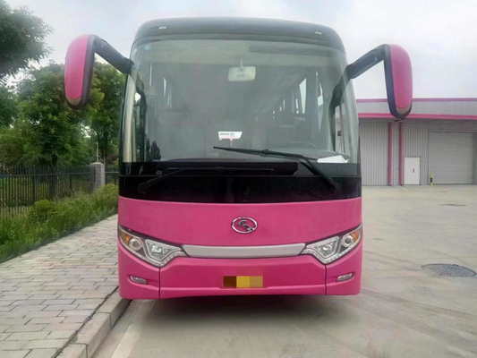 De achtermotor gebruikte Bus Buses 49 de Toerist Kinglong XMQ6112 van de Zetelslhd Dieselmotor