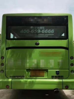 Zk6128 Stad Gebruikt Yutong-de Dieselmotor van de BusBus 60seats van de Bus Rechts Aandrijving Sightseeing