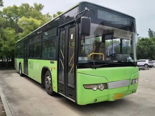 Zk6128 Stad Gebruikt Yutong-de Dieselmotor van de BusBus 60seats van de Bus Rechts Aandrijving Sightseeing