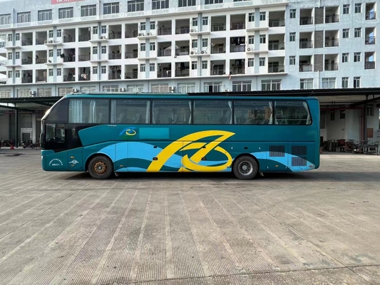 Achter Gebruikte de Passagiersbus Upward Luggage Compartment van Yutong Zk6122 van de Motorbus 53seats