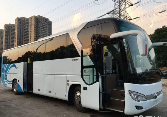 Gebruikte Zk6122 LHD Yutong-Bussen 2015 Jaar 50 Zetelsdieselmotor 125km/H Max Speed