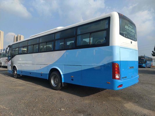 De juiste Bussen van Yutong Front Engine Coach Zk 6112d 3 van de Leidingsbus 45000km Goede Banden