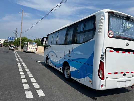 34 het zetels 2018 Jaar gebruikte de Leiding van Busbus kinglong XMQ6802 LHD voor Vervoer