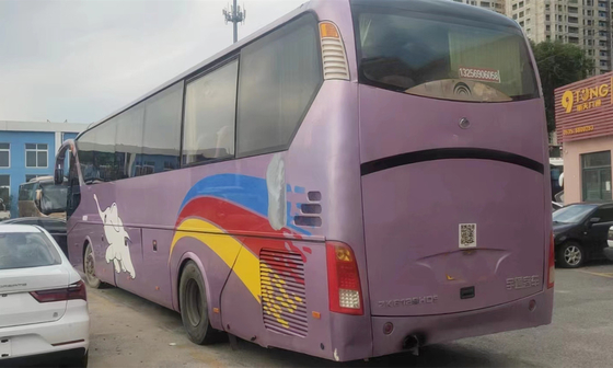 Van het de Bus de Stedelijke Openbare vervoer van ZK6129 Yutong Bus 53seats Twee de Motorbus With Toilet van Deurencummins