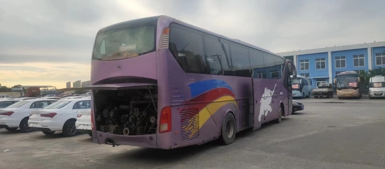 2012 Jaar 53 Zetels Gebruikte Bus Bus Yutong ZK6129HD met Cummins-Dieselmotor Dubbele Deur