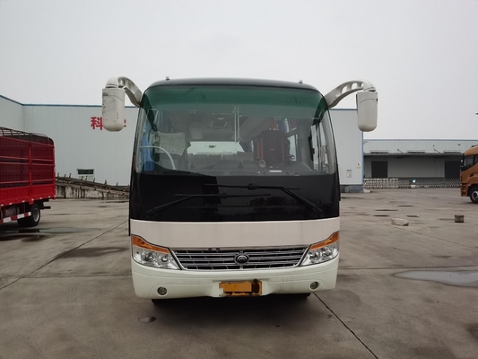 29 Zetels Front Engine Used Coach Bus Zk6752d Weichai 140kw Mini Transportation