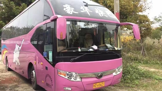 WP.10 motor 51 de Zetels Gebruikte Bus van Yutong ZK6127 met de Opschorting van de Bladlente